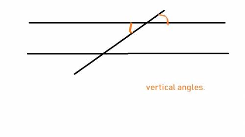 Brainliesss !  what type of angle are the orange angles/ a. alternate interior b. alternate exterior