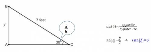 In δabc, ∠a is a right angle. what is the value of y?