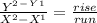\frac{Y^2^-^Y^1}{X^2-X^1}=\frac{rise}{run}