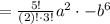 =\frac{5!}{\left(2\right)!\cdot3!}a^2\cdot-b^6