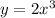 y=2x^3