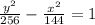 \frac{y^2}{256}-\frac{x^2}{144} =1
