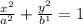 \frac{x^2}{a^2}+\frac{y^2}{b^1}=1