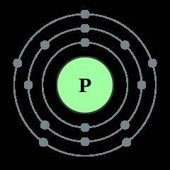 How many electrons are in the outermost shell of an atom of phosphorus (p)?  consult the periodic ta