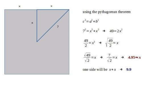 Find the area of the regular polygon round to the nearest tenth