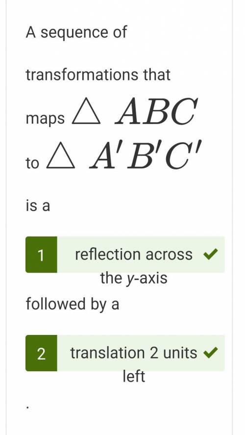 The coordinates of the vertices of △abc are a(−4, 6) , b(−2, 2) , and c(−6, 2) . the coordinates of