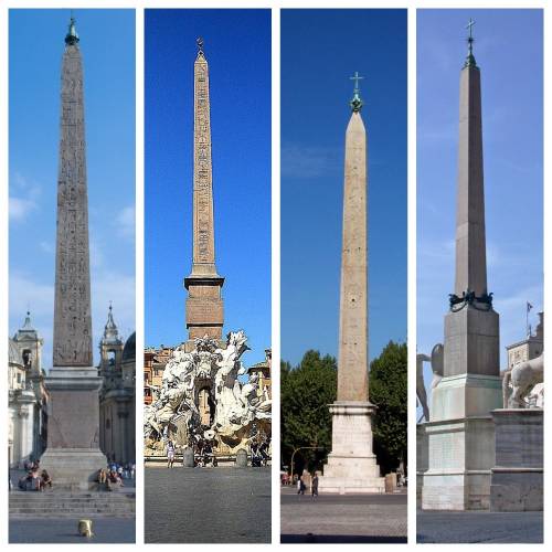 Which one of these shows an obelisk