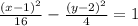 \frac{(x-1)^2}{16}-\frac{(y-2)^2}{4}=1