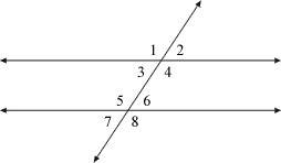 What does it mean by type of angles and relationship between the angles if the line are parallel ?
