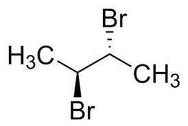 Draw the correct structure(s) for (2r,3s)-2,3-dibromobutane. show stereochemistry clearly. to ensure