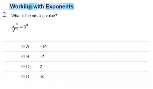Plz help with exponents questions