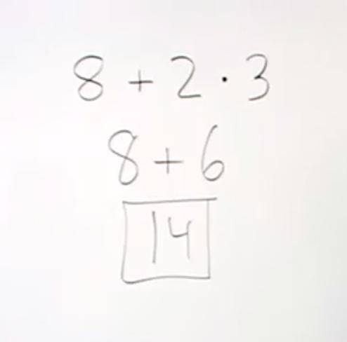 Why is the order of operations important?