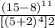 \frac{(15-8)^{11}}{[(5+2)^4]2}