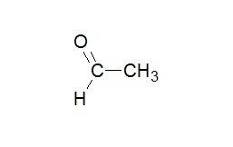 Write the molecular formula for acetaldehyde?  enter the elements in the order cho.