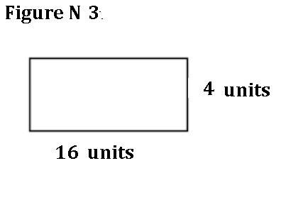 Draw at least six different sized rectangles that have an area of 64 square units