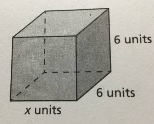 The value of the surface area of a rectangular prism is equal to the value of the volume of the rect