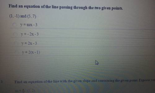 Algebra: please answer #2
