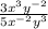 \frac{3x^3 y^{-2}}{5x^{-2} y^3}
