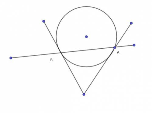 Points of tangency also act as endpoints of secant lines true or false