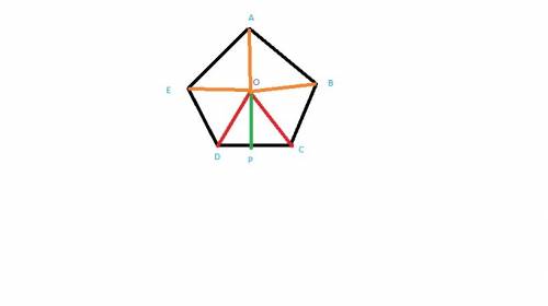 1. use the diagram of the regular pentagon to support an explanation showing why the formula accurat