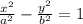 \frac{x^{2}}{a^{2}}  - \frac{y^{2}}{b^{2}}    = 1