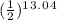 (\frac{1}{2})^1^3^.^0^4