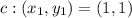 c: (x_1, y_1)=(1,1)