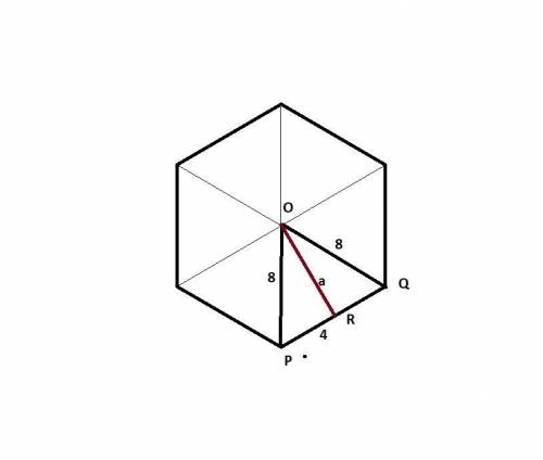 Find the area of a regular hexagon with the given measurement. 48-inch perimeter