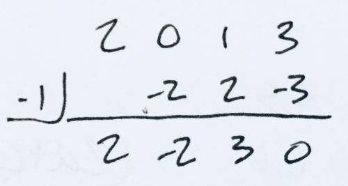 What is the quotient when 2x3 + x + 3 is divided by x + 1?