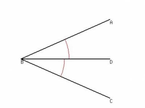 Ray ad is the angle bisector of angle abc. m∠abc is 168° what is the measure of ∠dbc?