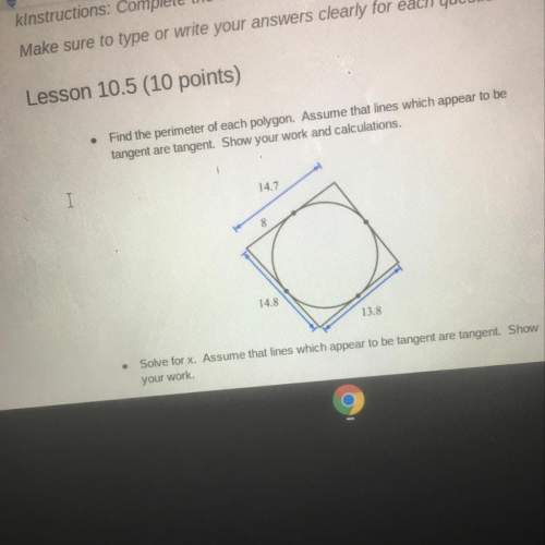 Ineed to find the perimeter of each polygon