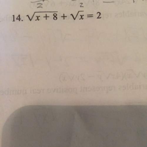Could i get the answer, all work, and explanation for this problem?