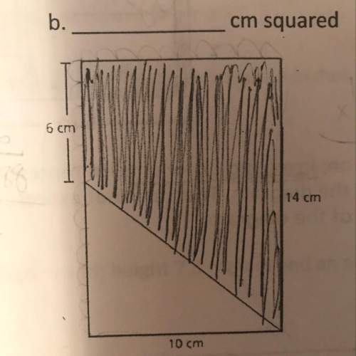 What is the area of the shaded region in the shape?