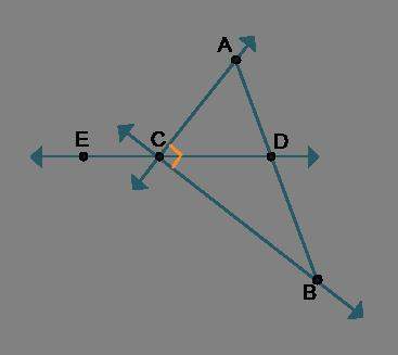Use the diagram to identify the special angle pairs. adc and bdc are .