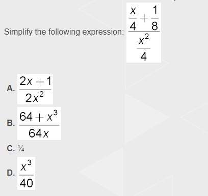 Simplify the following expression (70 points : d )