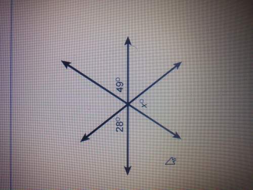 Use the relationship between the angles in the figure to answer the question. which equa