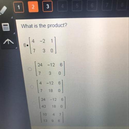 What is the product? 6*[4,-2,1,7,3,0]