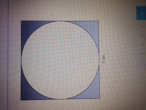 Someonea circle is drawn within a square as shown. what is the best approximation for th