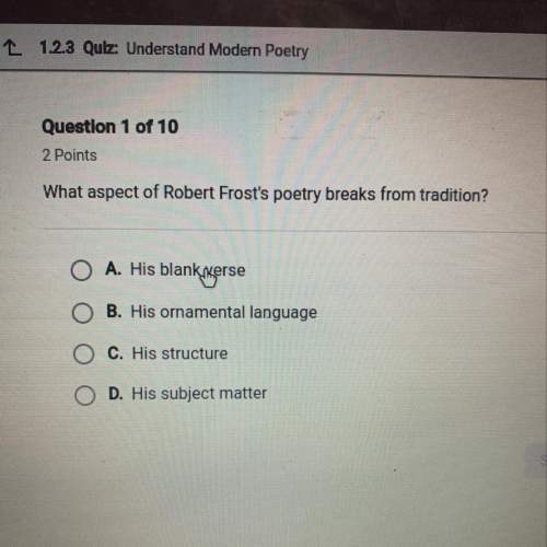 What aspect of robert frosts poetry breaks from tradition ?