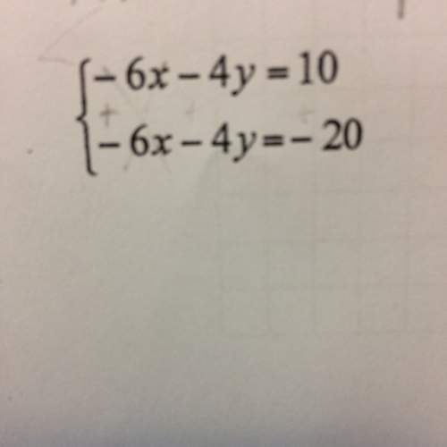 Can u pls me with this systems of equation question?
