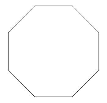 The perimeter of the regular polygon shown is 14 ft. what is the side length of the poly