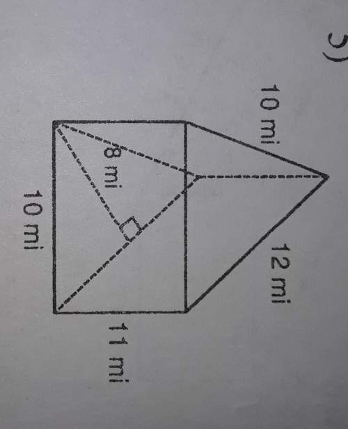 Will give the brainlest find the surface area of the triangular prism