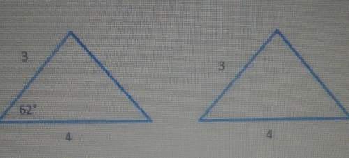 Are the triangles congruent? a-yesb-noc-not enough information&lt;