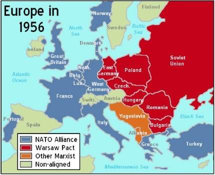 Members of nato generally engaged in capitalism, whereas warsaw pact members tended to be socialist.