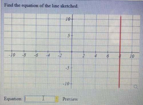Ineed finding the equation of the line sketched on thisme out.