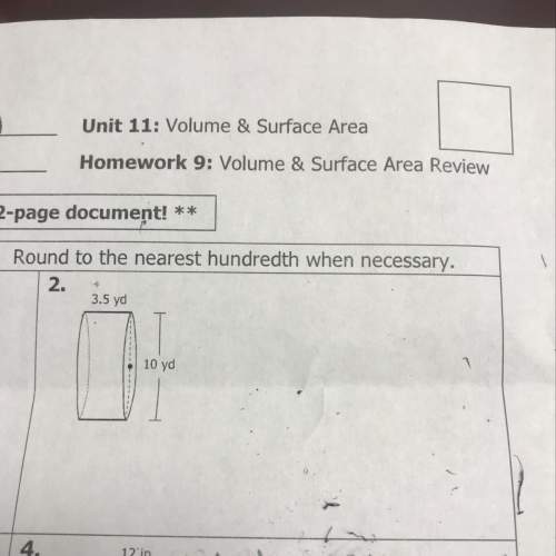 Find the volume to this &amp; round to the nearest hundred