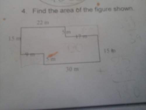 Tell me the final answer also, ignore the pencil marking and the red ink