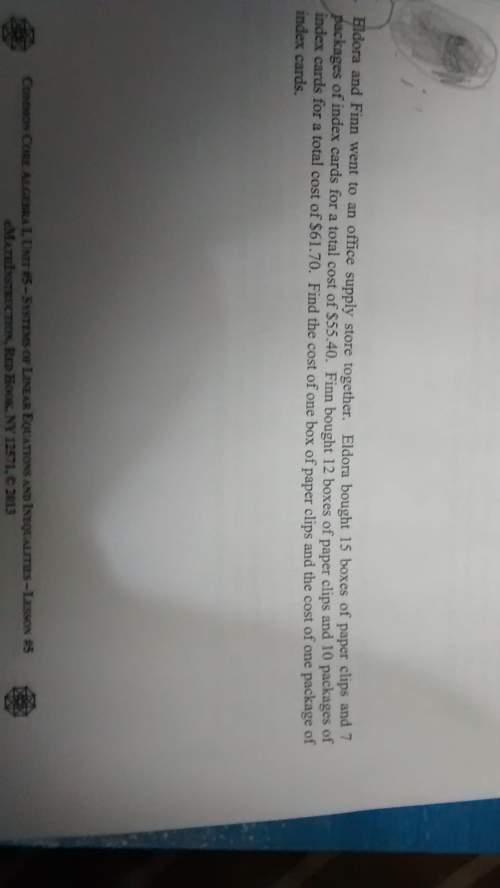 Ineed for this question for homework and i need the work for it is appreciated: )