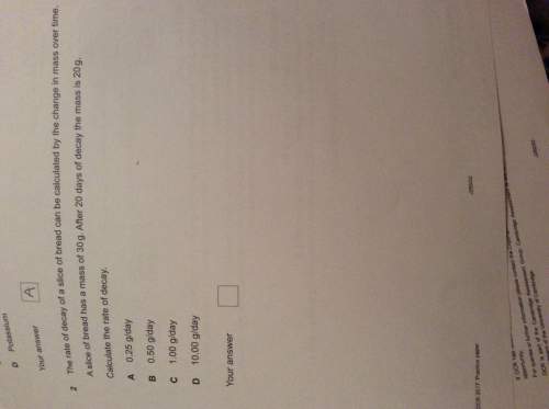 Can someone me on this question 20 point will be rewarded and can you explain how you got that answ