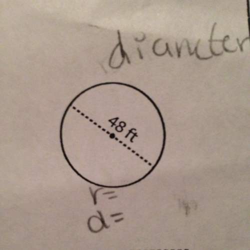 What is the diameter and radius also the area